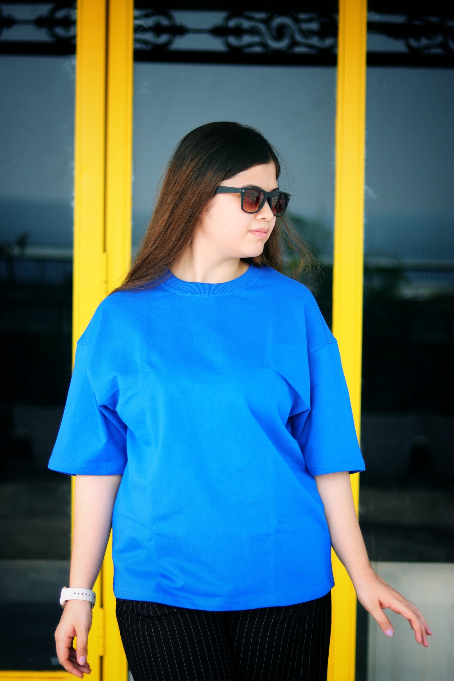 Royal Blue Unisex Oversized T-Shirt
