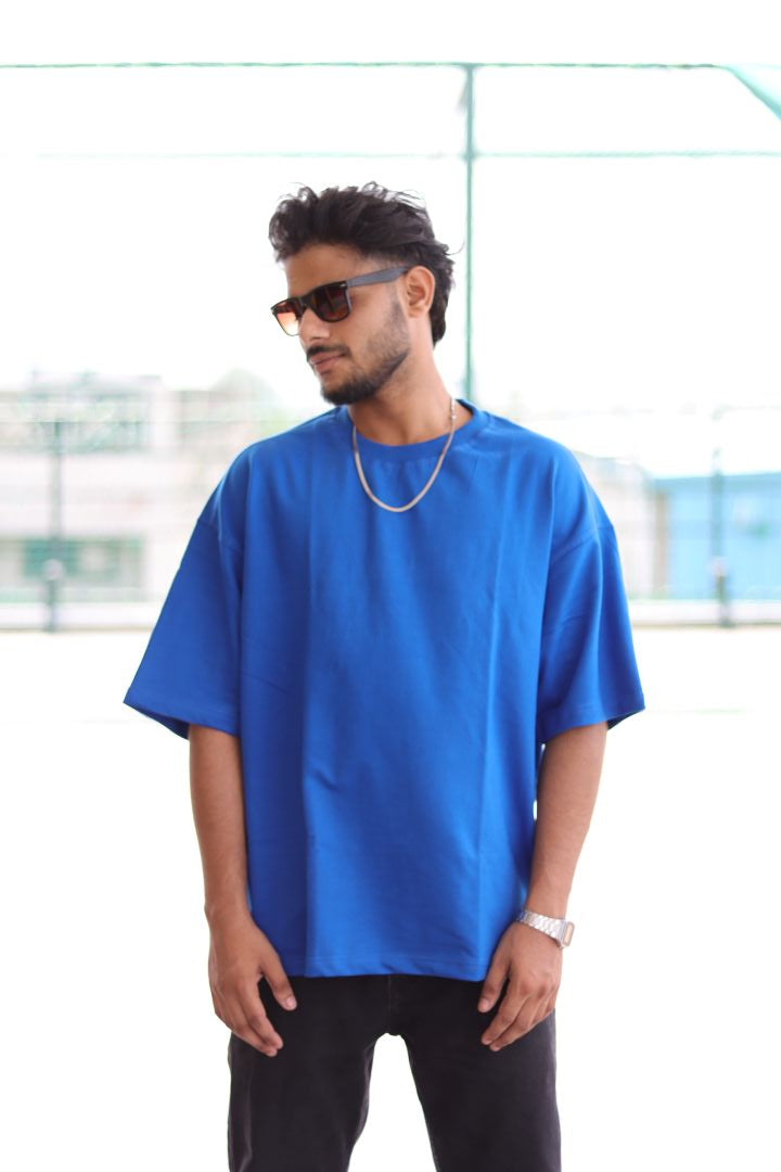 Royal Blue Unisex Oversized T-Shirt
