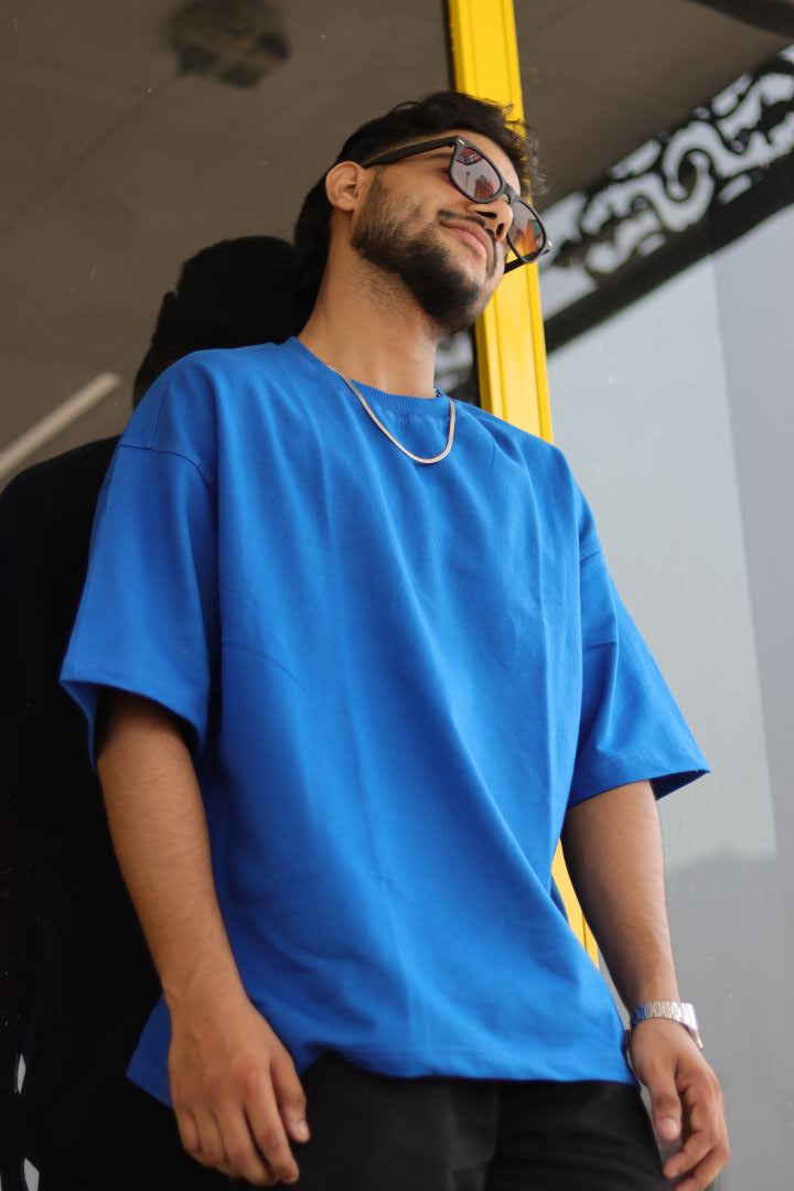 Royal Blue Unisex Oversized T-Shirt
