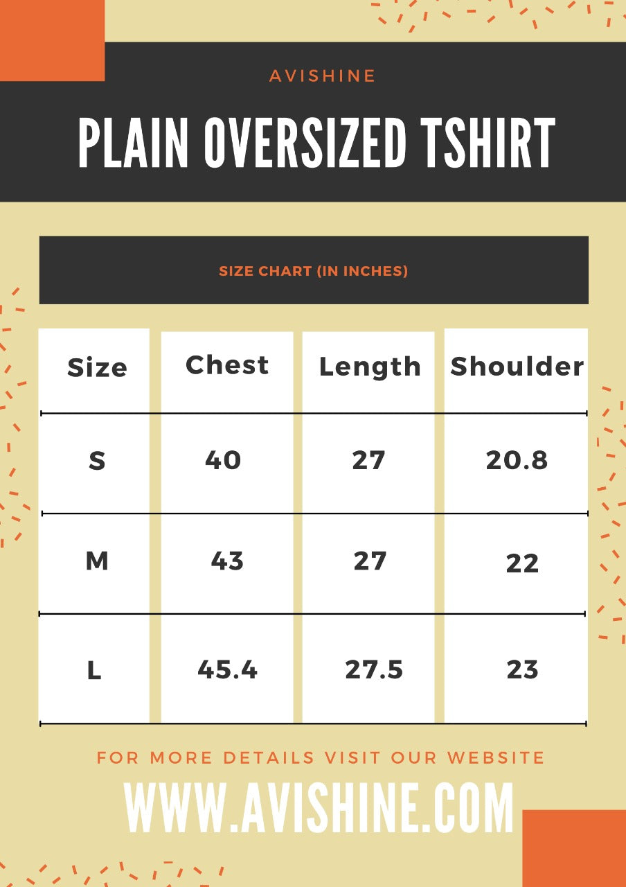 White Unisex Oversized T-Shirt